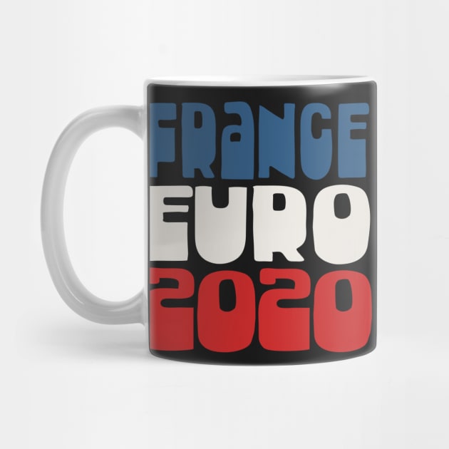 France Euro 2020 Soccer Gift Design by DankFutura
